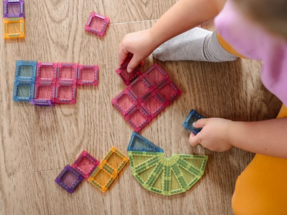 Magnetická stavebnice EliFix Travel - 50 ks