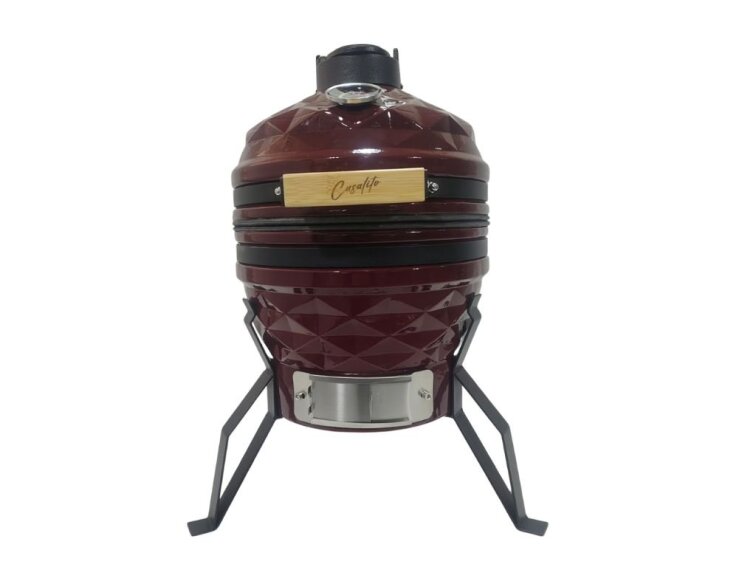 Keramický Gril BBQ 13" | 33 cm | Bordó