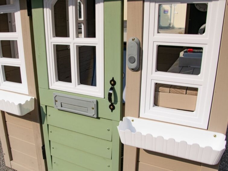 Dětský dřevěný zahradní domek Deluxe