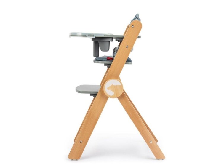 Jídelní židlička Kidnort Drömmer Unique šedá