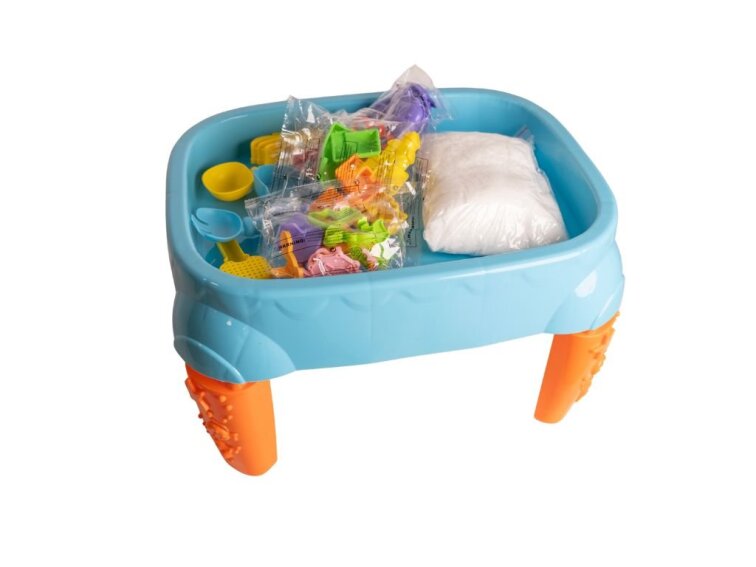 Kinetický sníh - sada se stolečkem