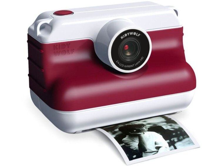 Instant fényképezőgép Kidyprint - piros