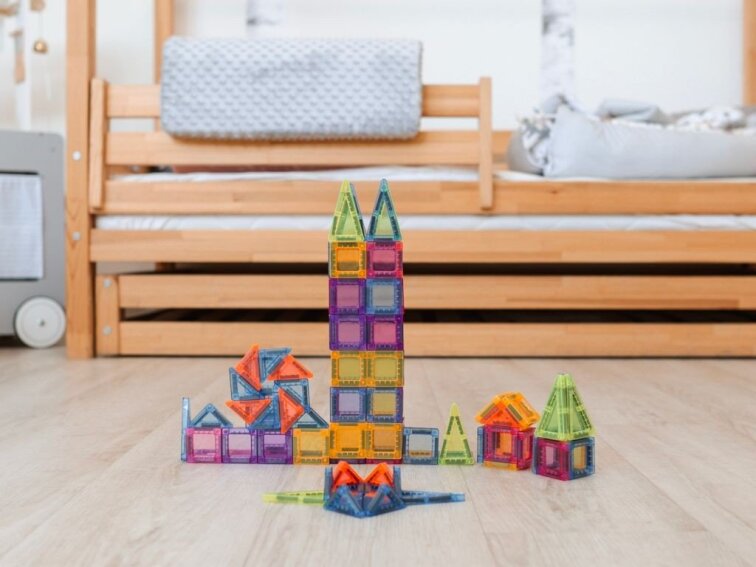 Magnetická stavebnice EliFix Travel - 50 ks