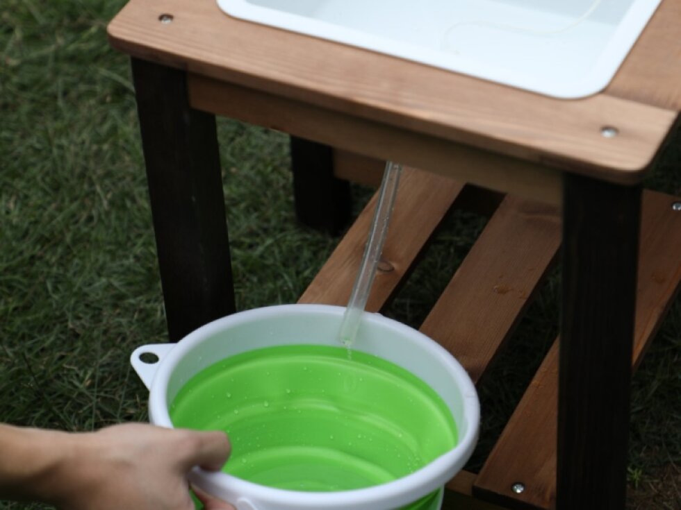 Dětské venkovní pískoviště - vysoké