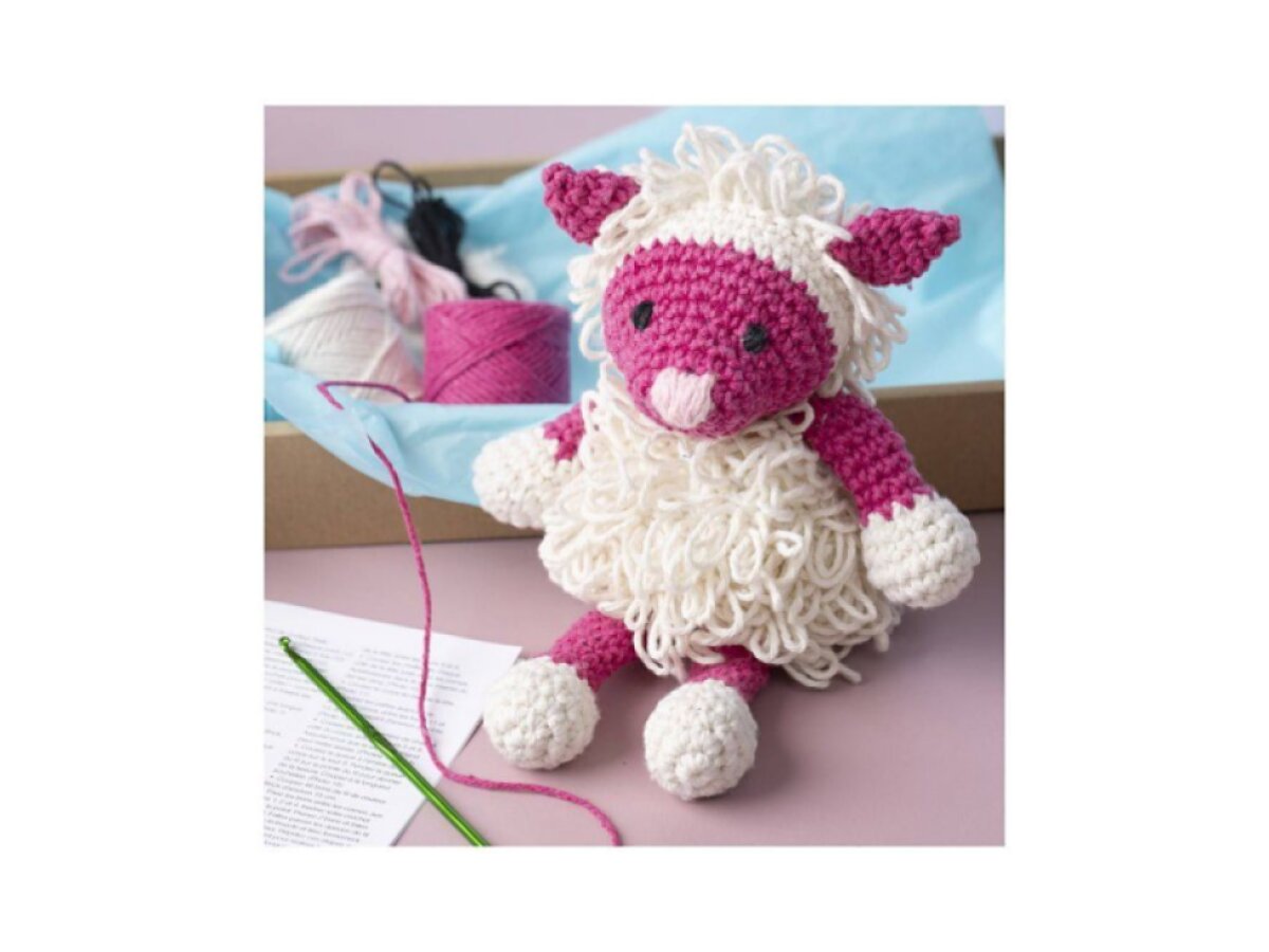 Sada na háčkování Amigurumi - ovečka