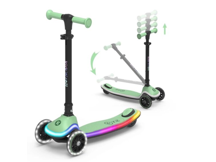 Gyerek robogó Kick'n'Roll - zöld