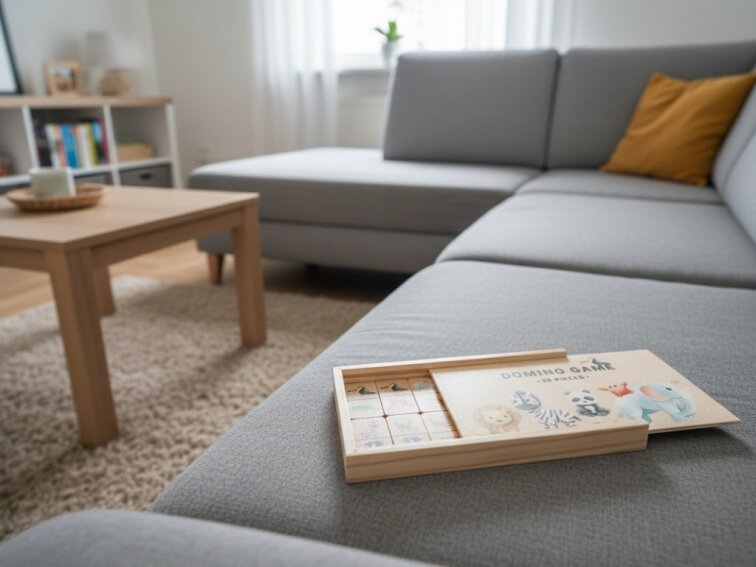 Dřevěné domino - Zvířátka ze ZOO