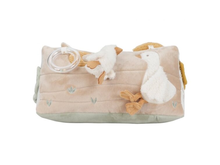 Polštářek trojhranný s aktivitami Newborn Naturals