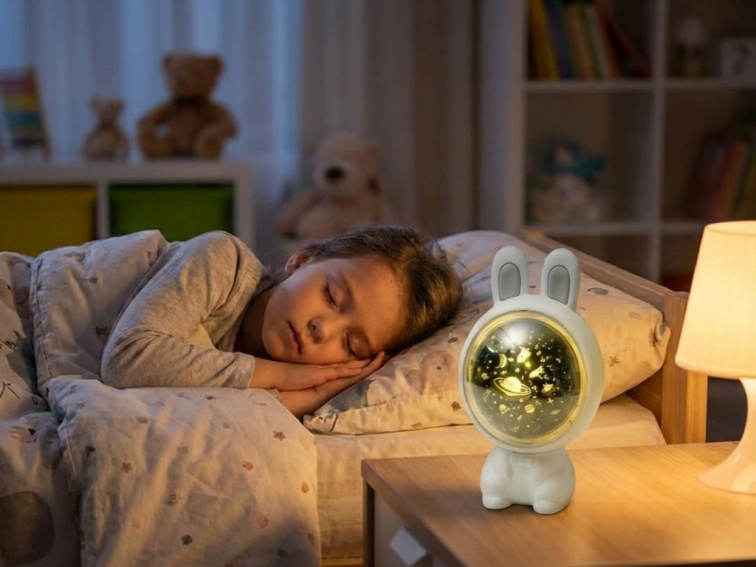 Dětský uspávací projektor Králíček