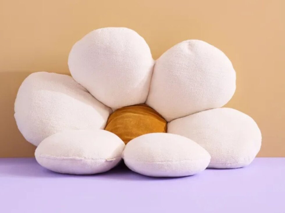 Sedací polštář - květina