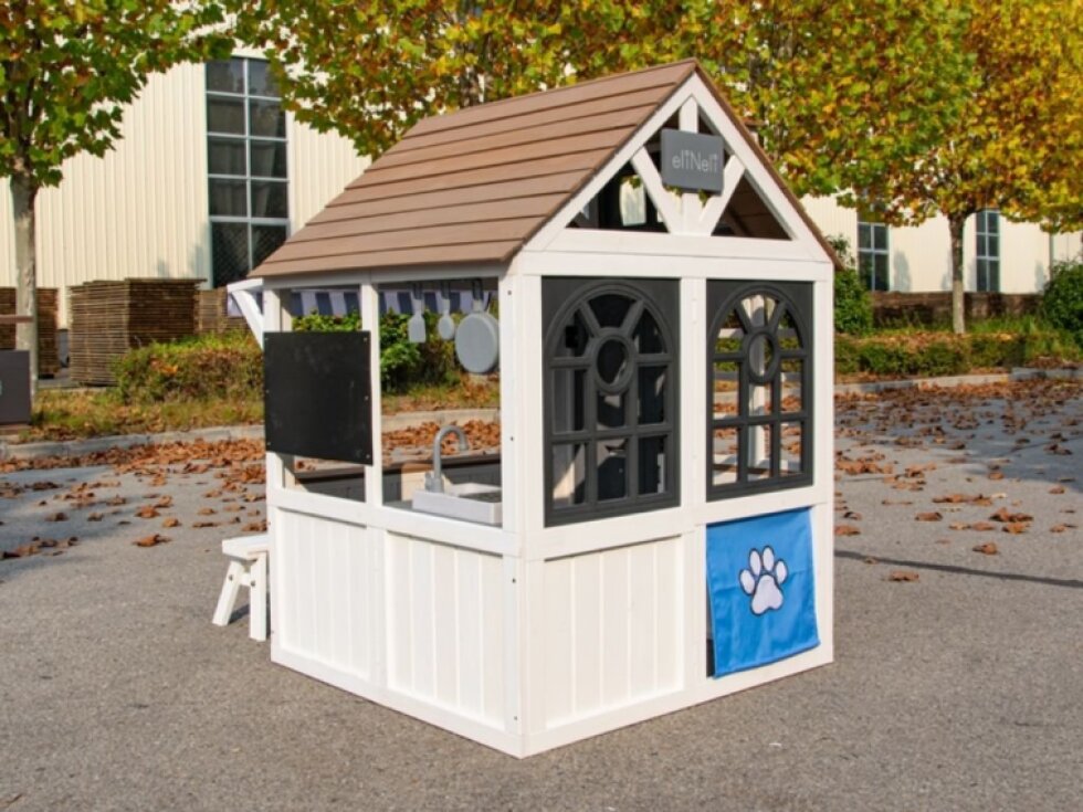 Dětský dřevěný zahradní domek Vintage