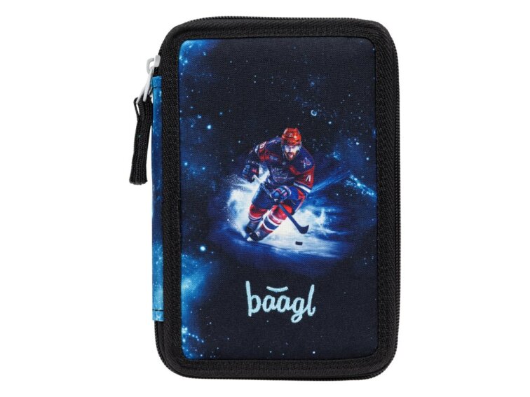 BAAGL Háromszintes iskolai tolltartó Hoki