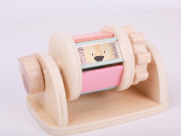 Dřevěný senzorický bubínek