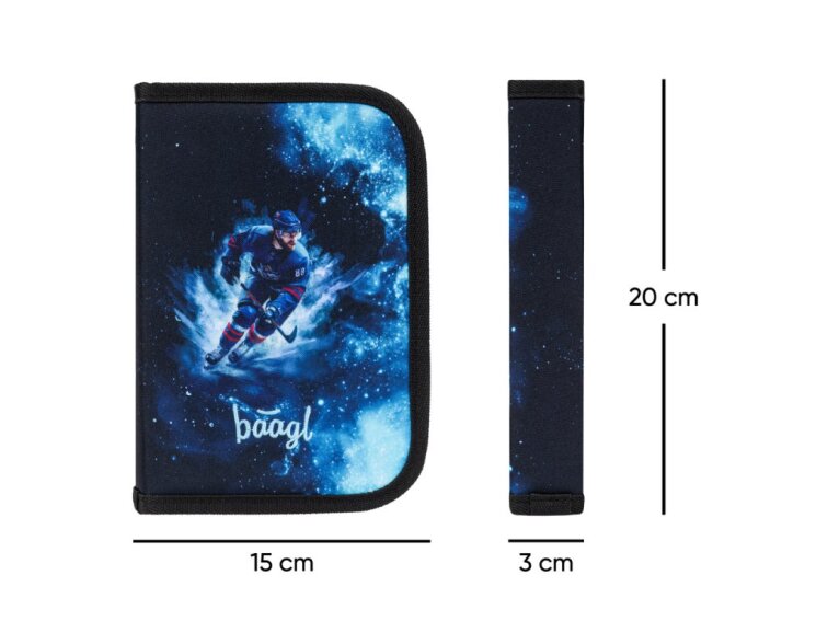 BAAGL Iskolai tolltartó egyszintes Hockey