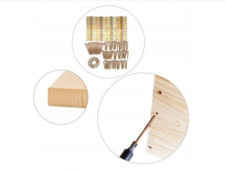 Pískoviště dřevěné s krytem/lavičkami předvrtané impregnované premium 120x120 cm