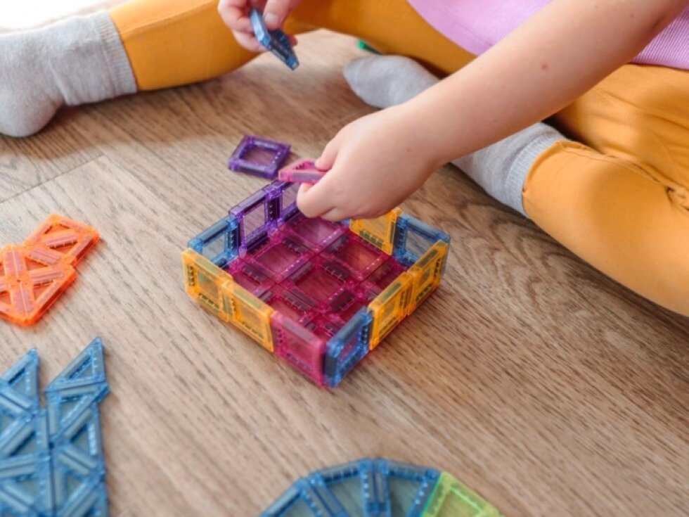 Magnetická stavebnice EliFix Travel - 100 ks