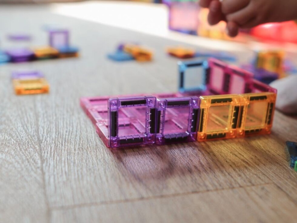 Magnetická stavebnice EliFix Travel - 100 ks