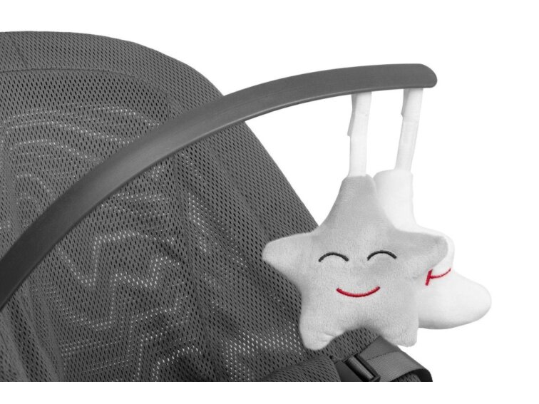 Lehátko Kidnort Moln - šedé