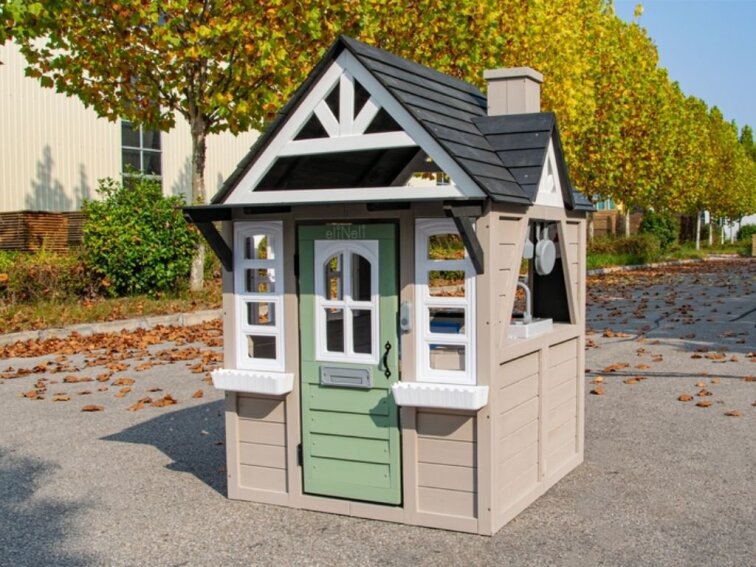 Dětský dřevěný zahradní domek Deluxe