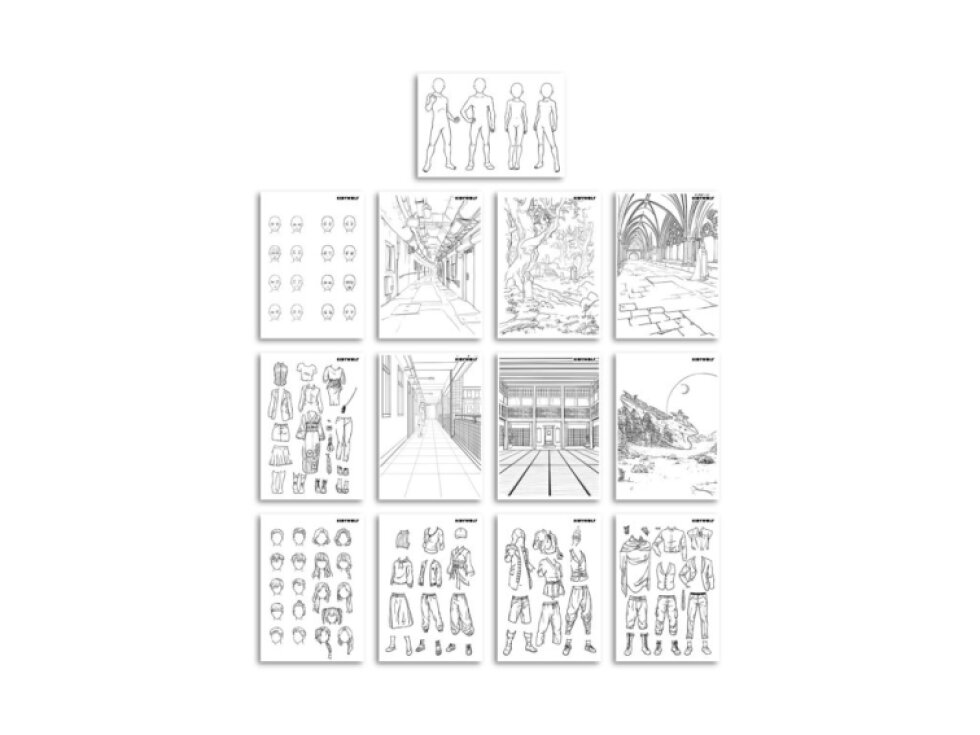 Kidywolf rajzolótábla - Manga