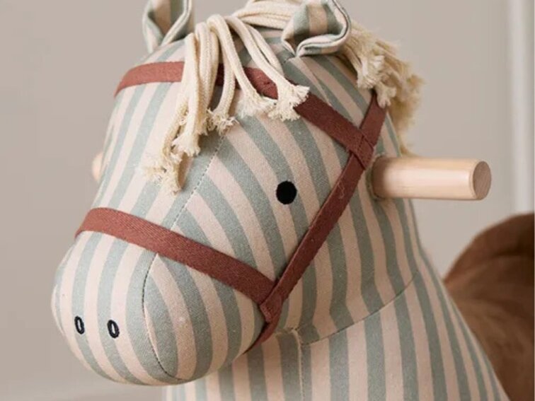 Houpací kůň AIDEN - pruhovaný