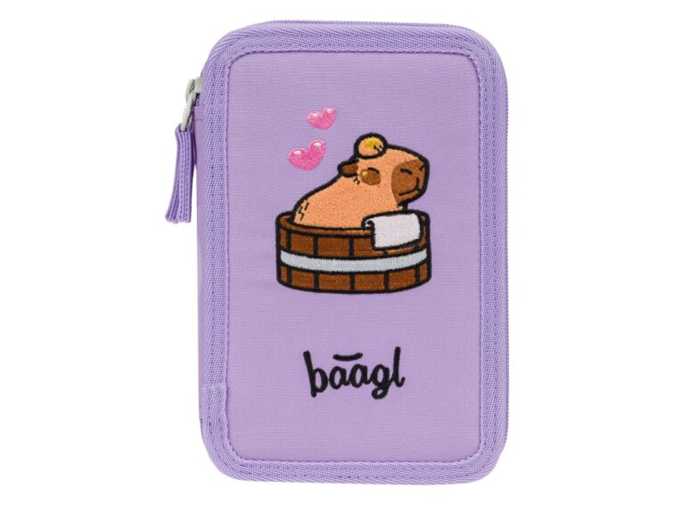 BAAGL Háromszintes iskolai tolltartó Kapybara