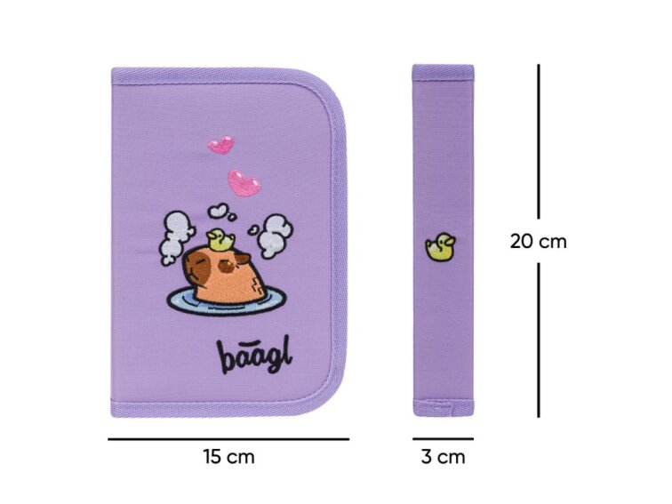 BAAGL Iskolai tolltartó Kapybara