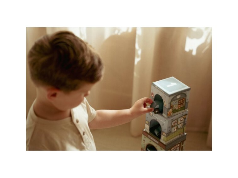 Kostky stohovací s autíčky