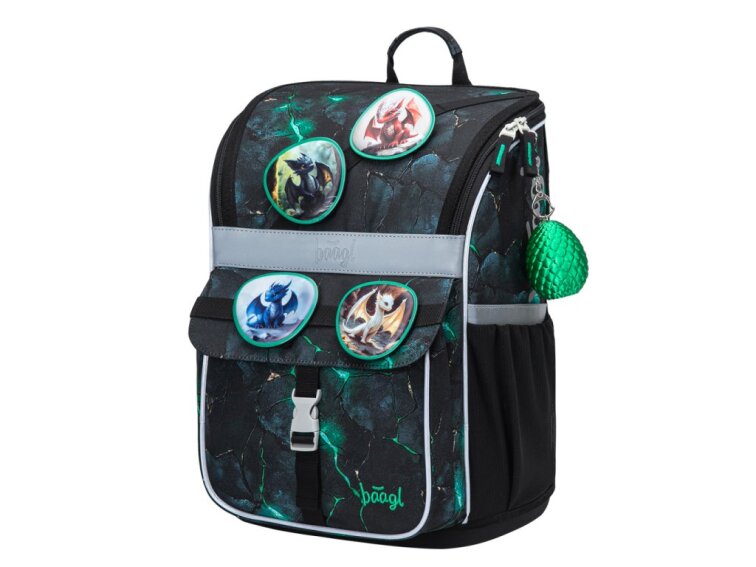 BAAGL Školní aktovka Zippy Draci