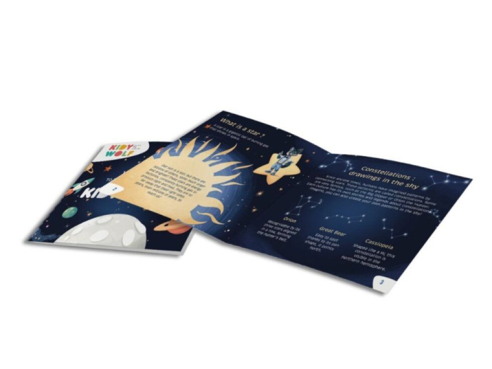 Kidystar csillagfény projektor - kék