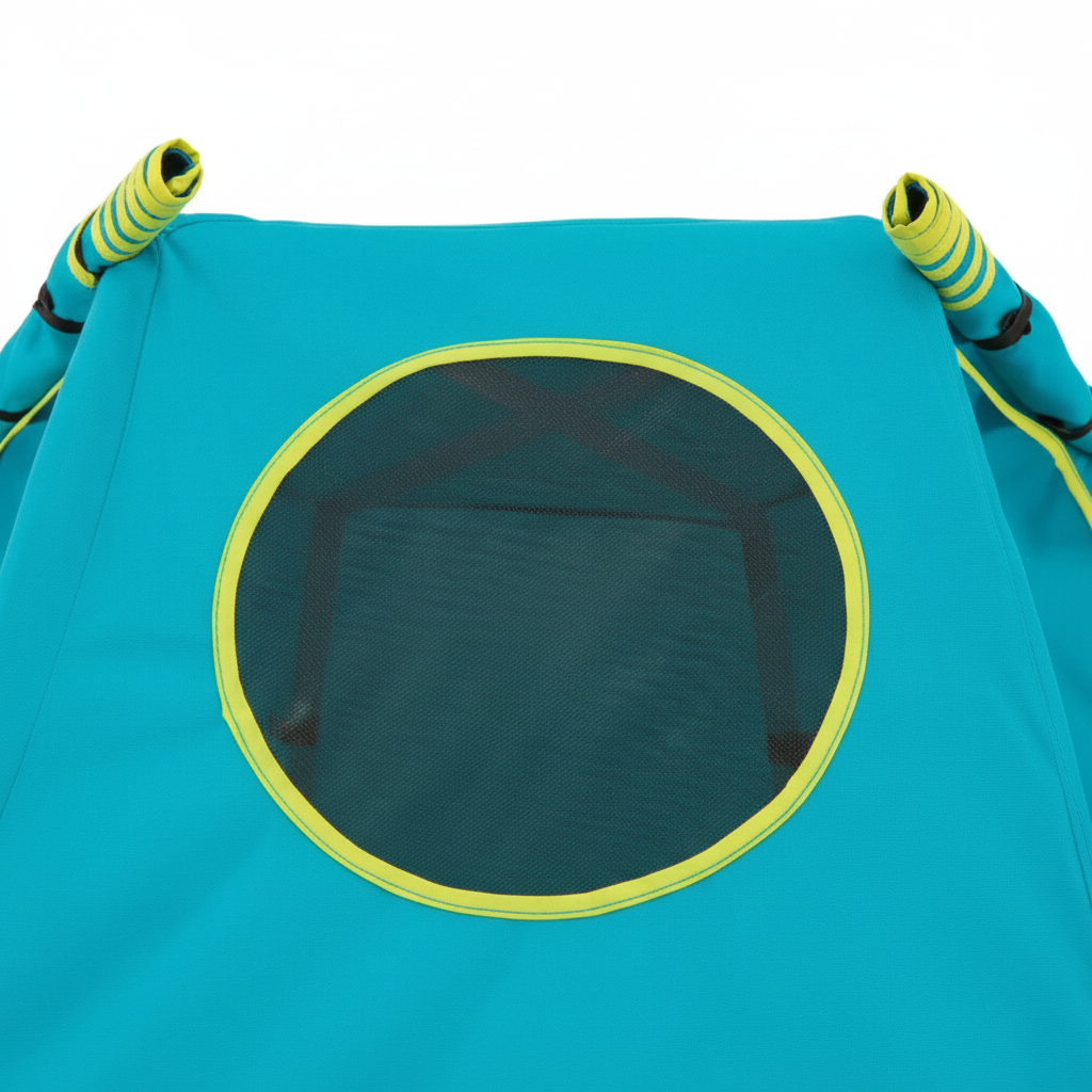 Kovová prolézačka Explorer rozšířená modrá