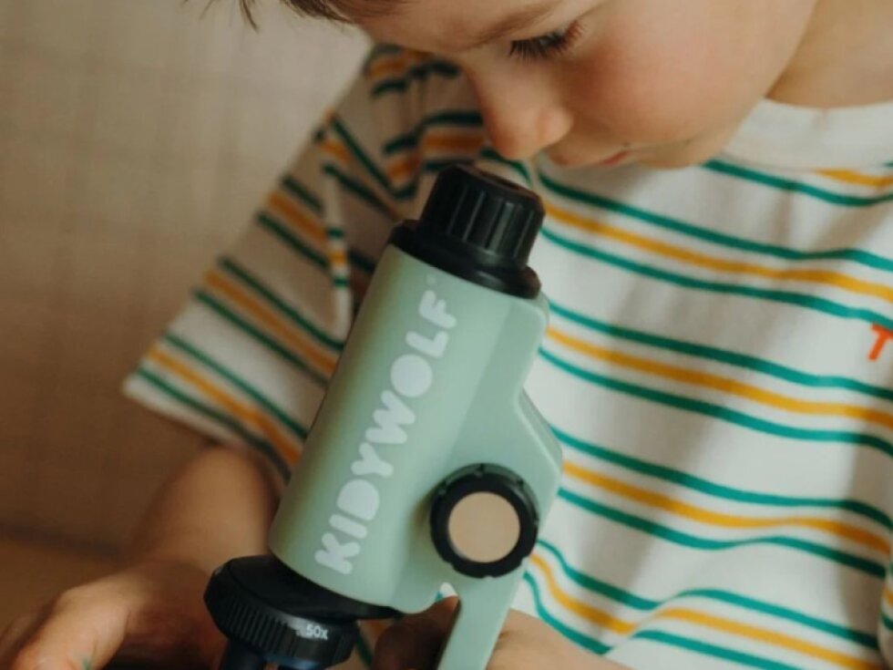 Hordozható mikroszkóp Kidymikroszkóp - zöld