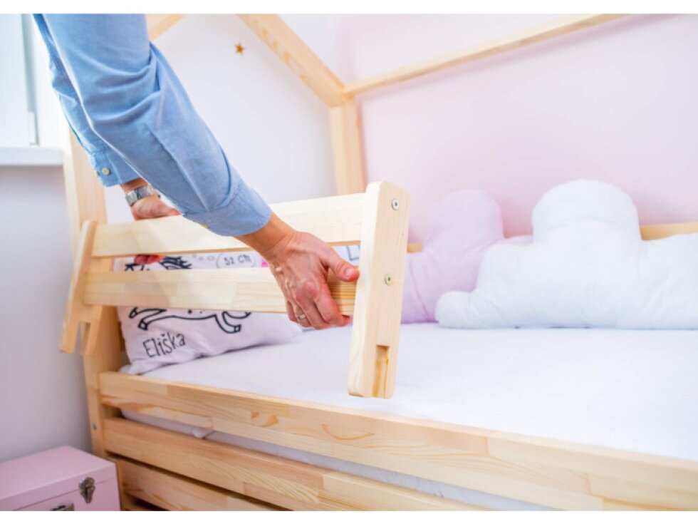 Set – Domečková postel s šuplíkem Premium 90×200 cm + 2 matrace