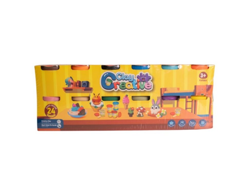 Plastelína - 24 barev