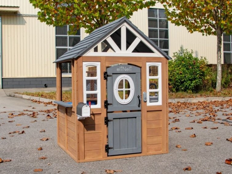 Dětský dřevěný zahradní domek Klasik