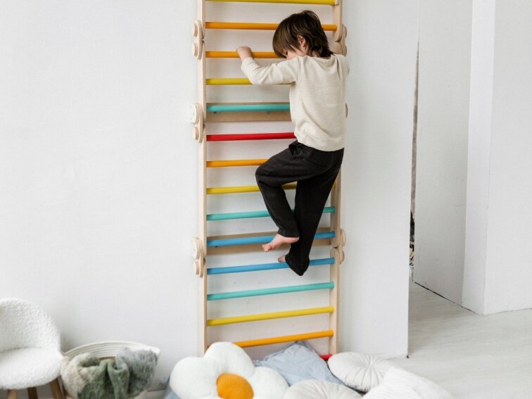 Sada pro upevnění Prolézačky/žebřin ke zdi