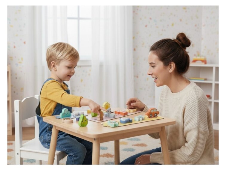 Hmatej a najdi v kyblíku - lesní zvířátka