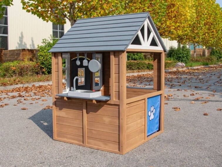 Dětský dřevěný zahradní domek Klasik