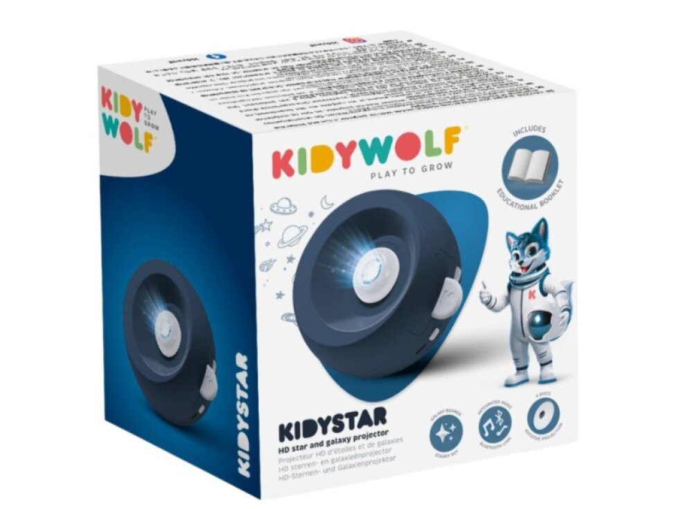 Kidystar csillagfény projektor - kék