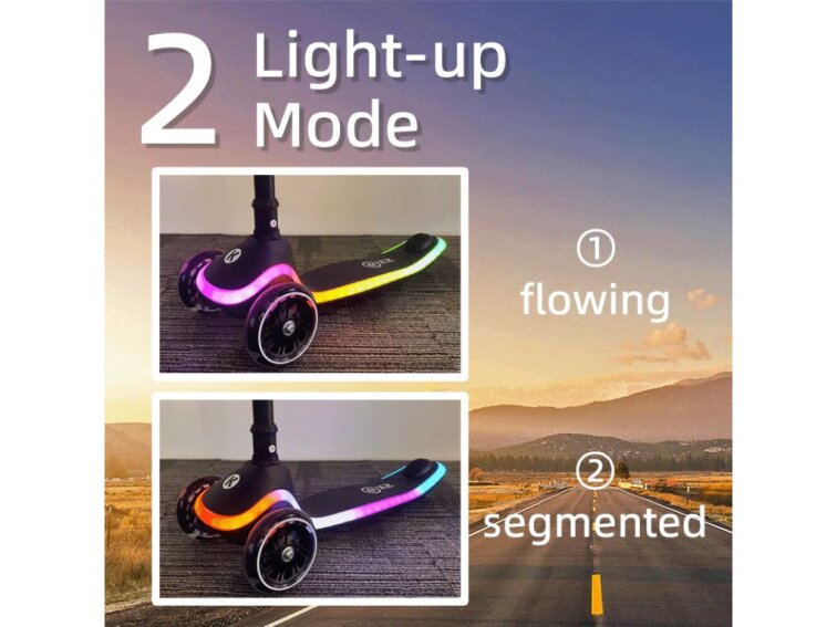 Gyerek robogó Kick'n'Roll - zöld