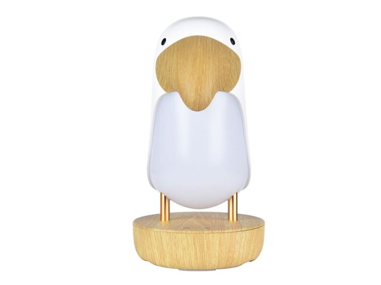 Lampička Ptáček s reproduktorem