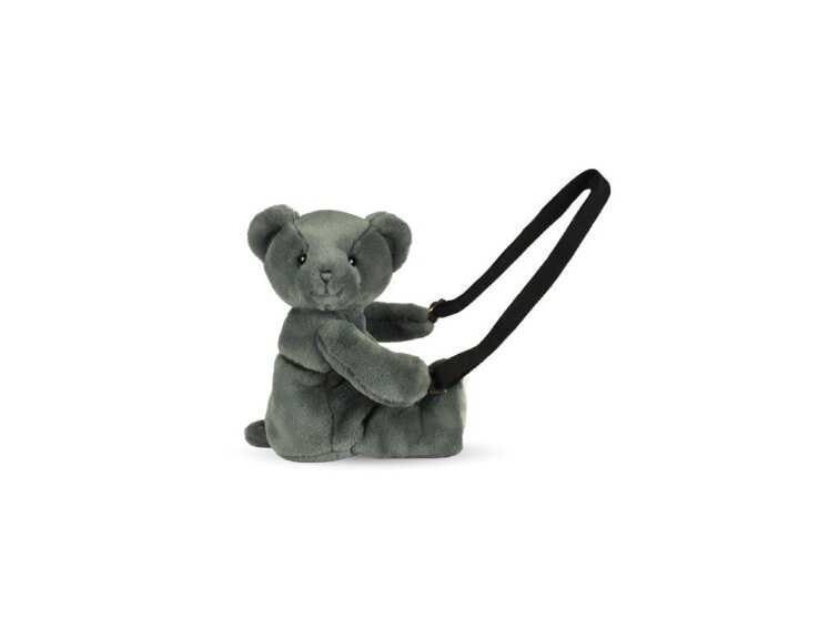 Plyšová taška přes rameno Medvídek - zelená