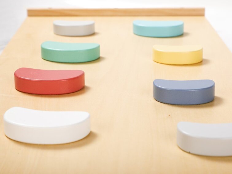 Dřevěná montessori houpačka PRO 5v1 set s prknem 2v1 fresh