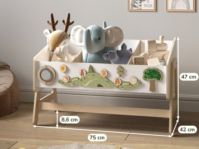 Police na hračky/stůl LILU