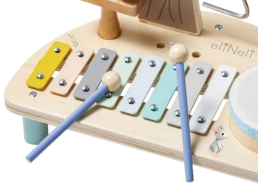 Hudební stolek pro děti Les - 5 hudebních nástrojů