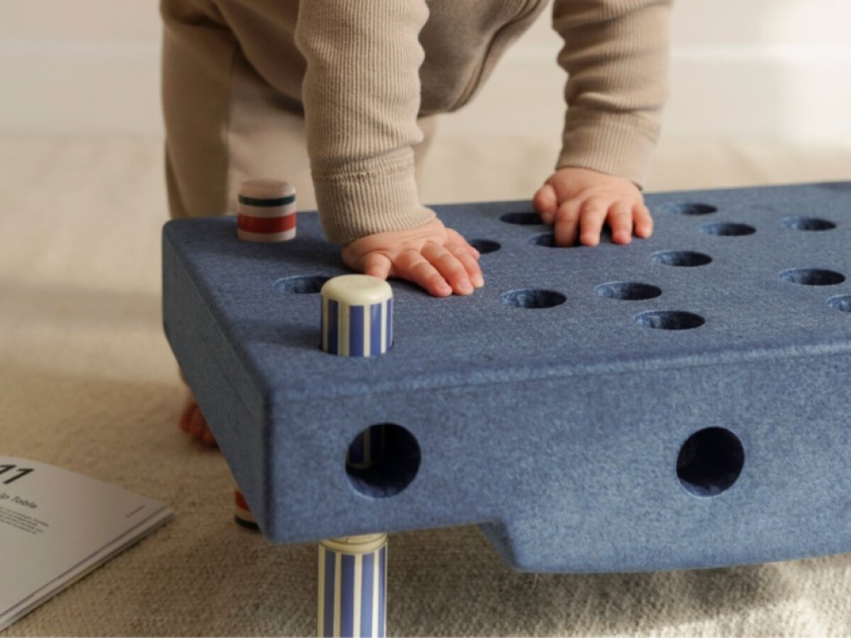 MODU bloky - Baby Activity set modrá/světle modrá