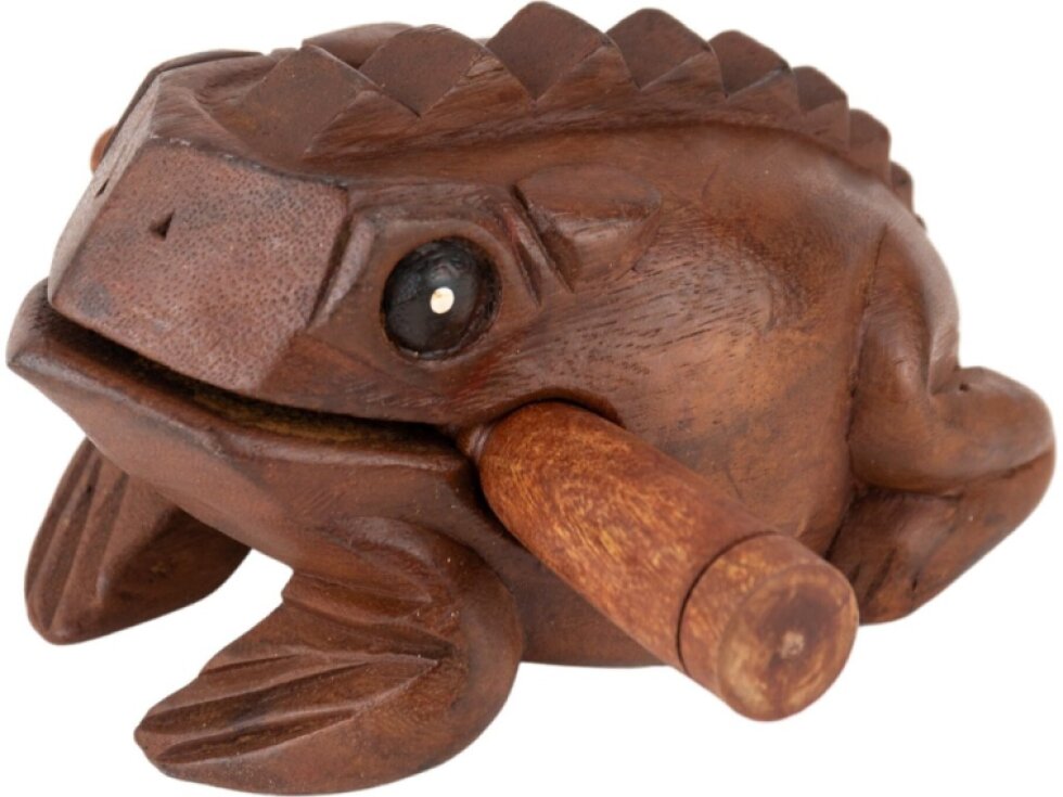 Perkusní hudební nástroj Guiro - žába