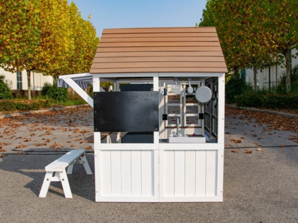 Dětský dřevěný zahradní domek Vintage