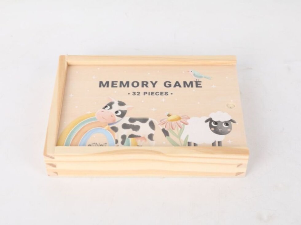 Dřevěné pexeso - Zvířátka