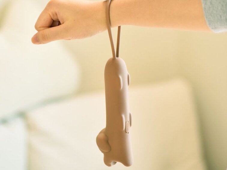 Dětská silikonová svítilna Pes